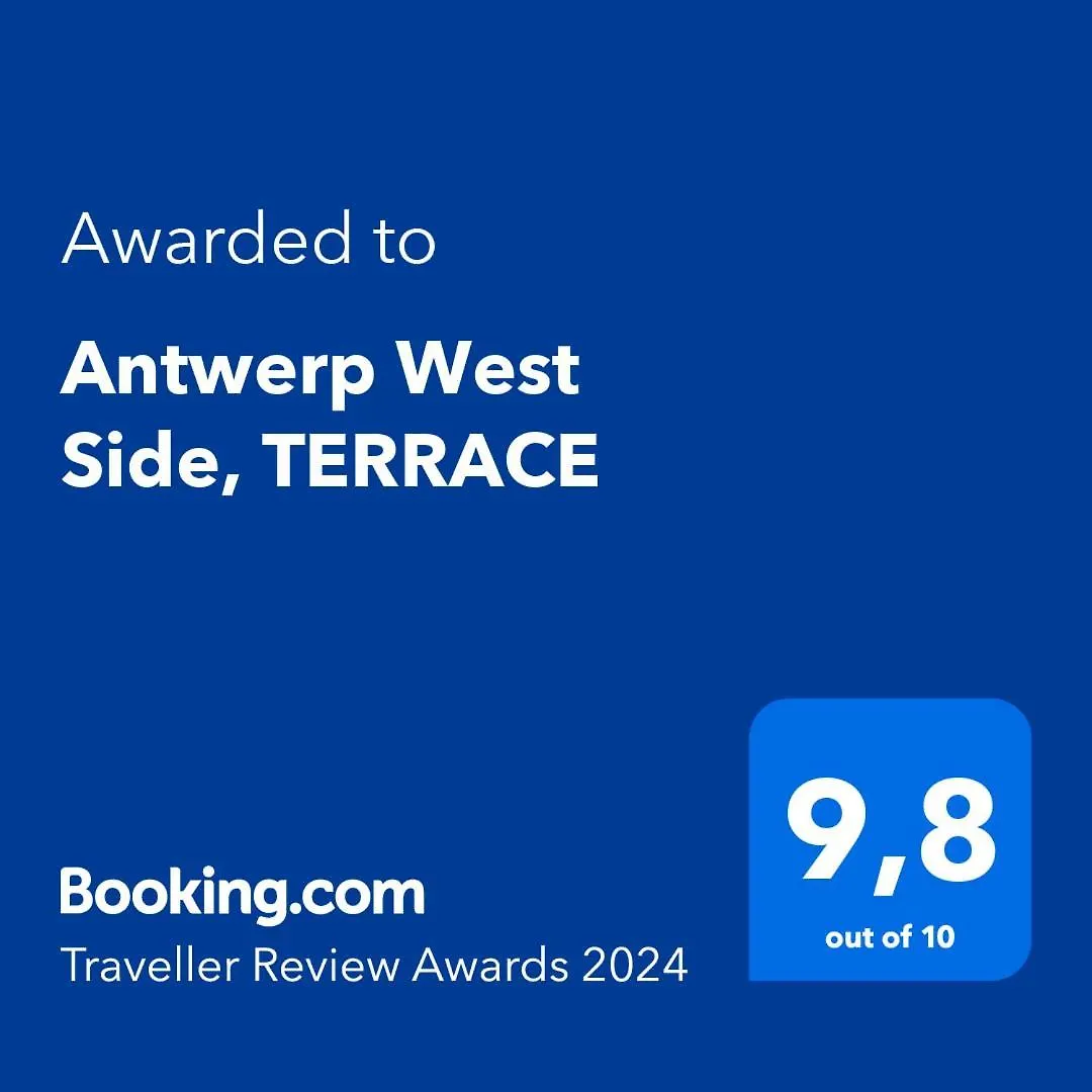 Apartament Antwerp West Side, Terrace Zwijndrecht